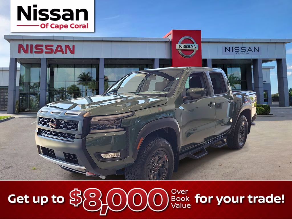 2026 Tactical Green Metallic Nissan Frontier PRO-4X 4X4 Truck