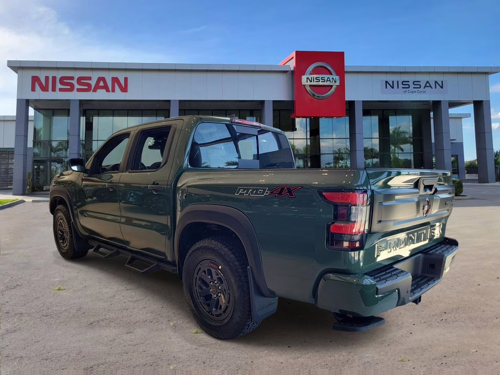 2026 Tactical Green Metallic Nissan Frontier PRO-4X 4X4 Truck
