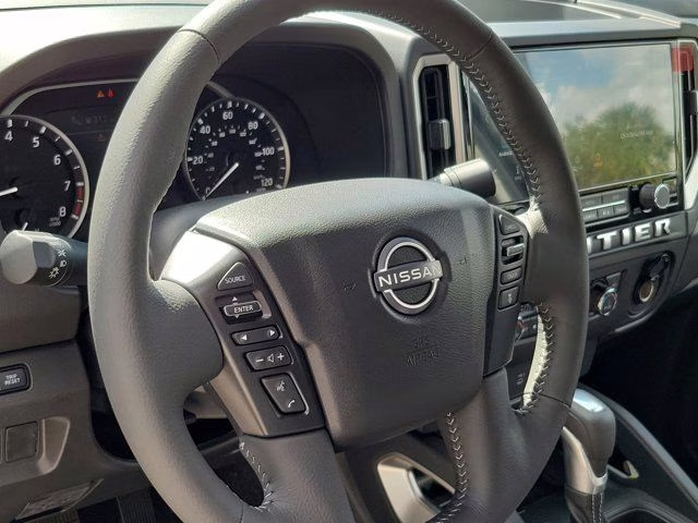 2026 Glacier White Nissan Frontier SV RWD Truck