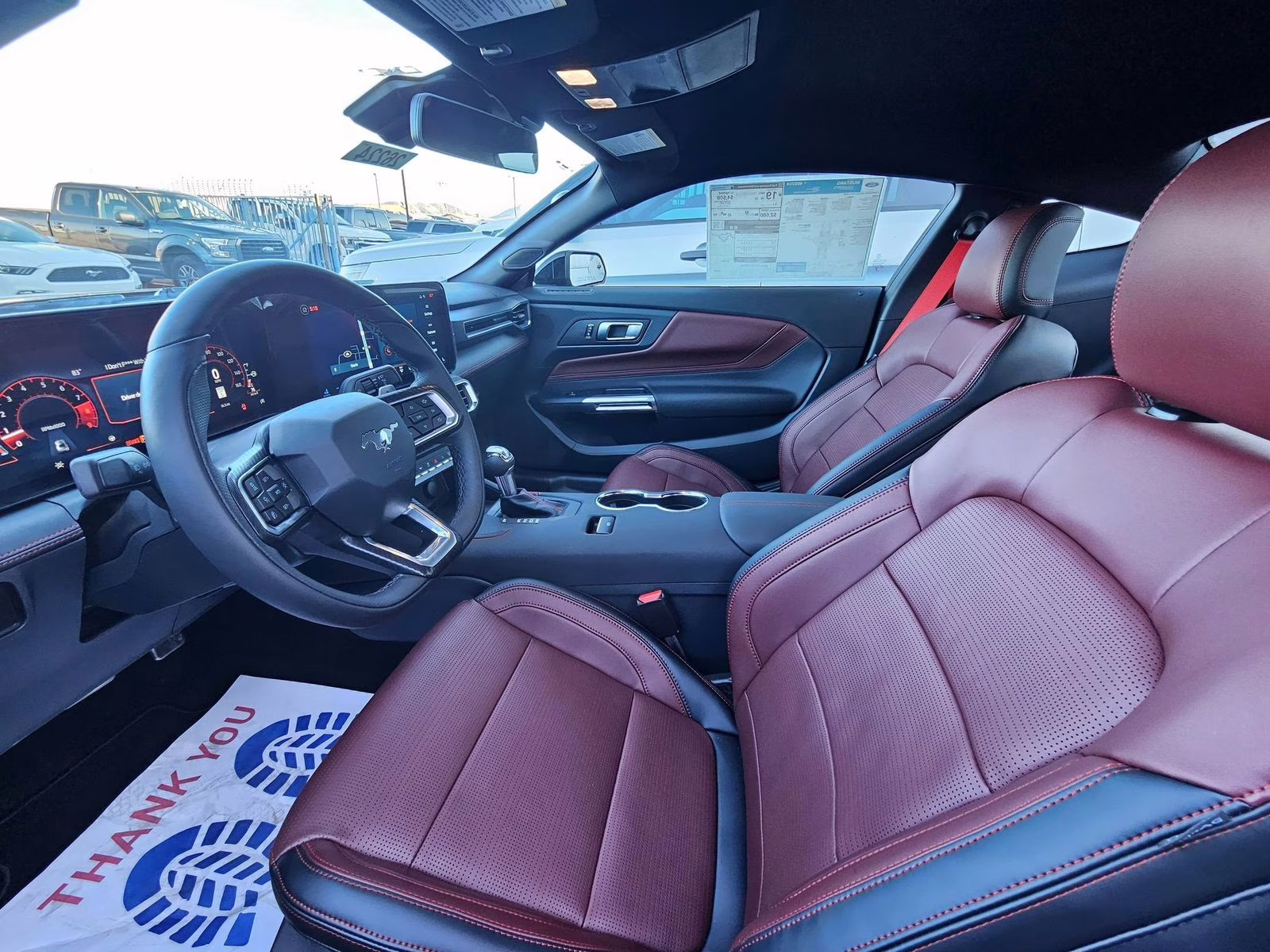 2026 Shadow Black Ford Mustang GT Premium RWD Coupe