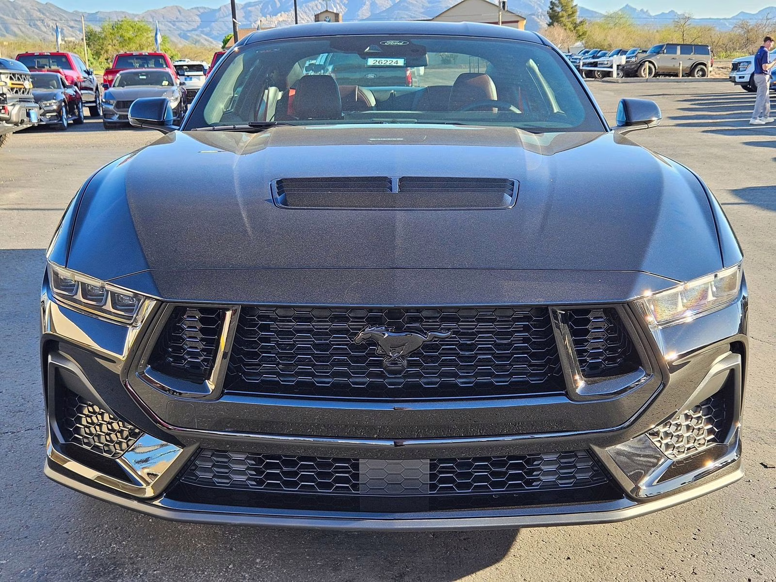 2026 Shadow Black Ford Mustang GT Premium RWD Coupe
