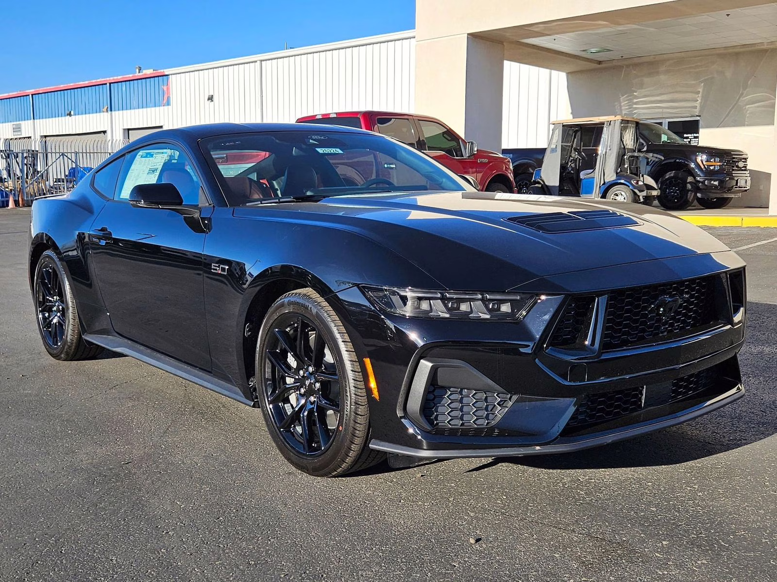 2026 Shadow Black Ford Mustang GT Premium RWD Coupe