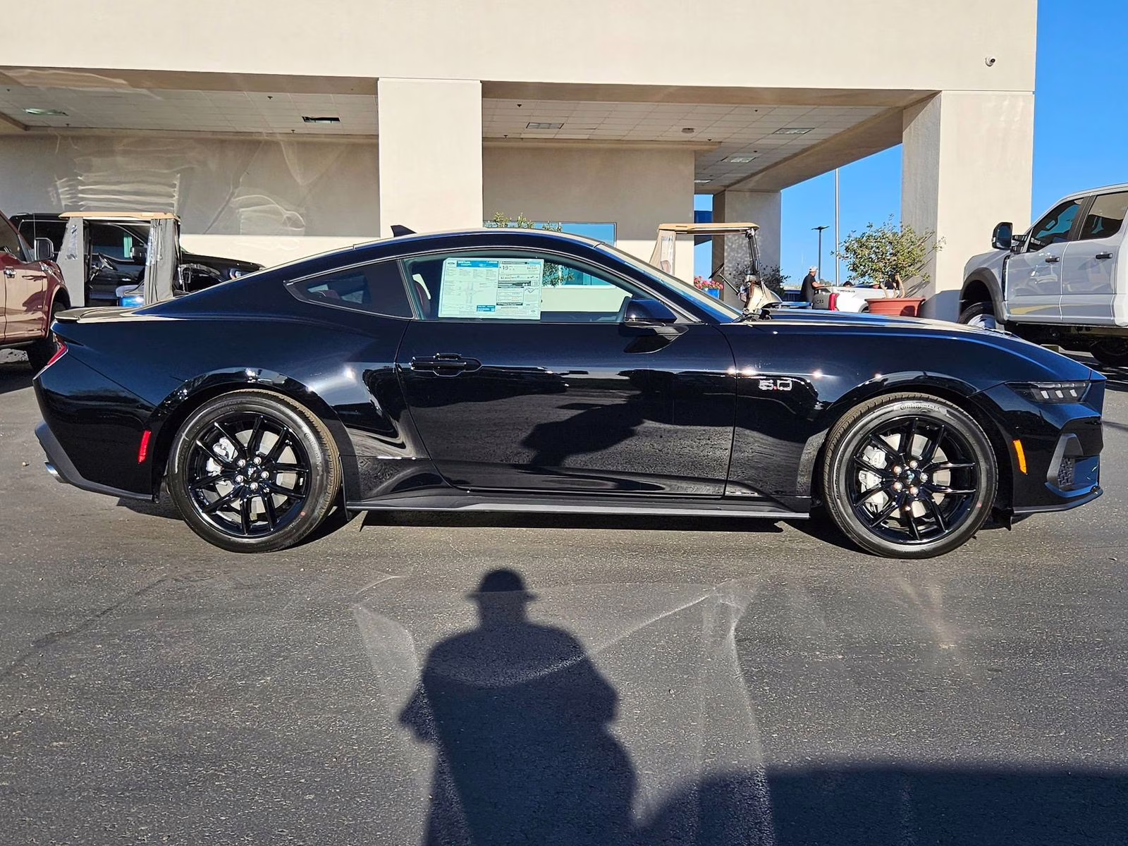2026 Shadow Black Ford Mustang GT Premium RWD Coupe