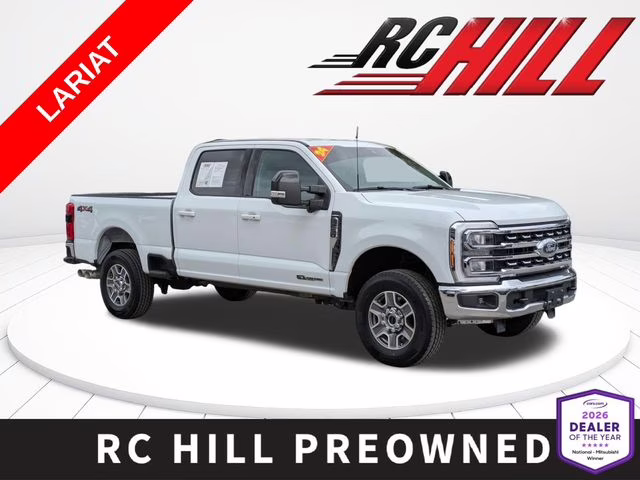2024 Oxford White Ford Super Duty F-250 SRW Lariat 4X4 Truck