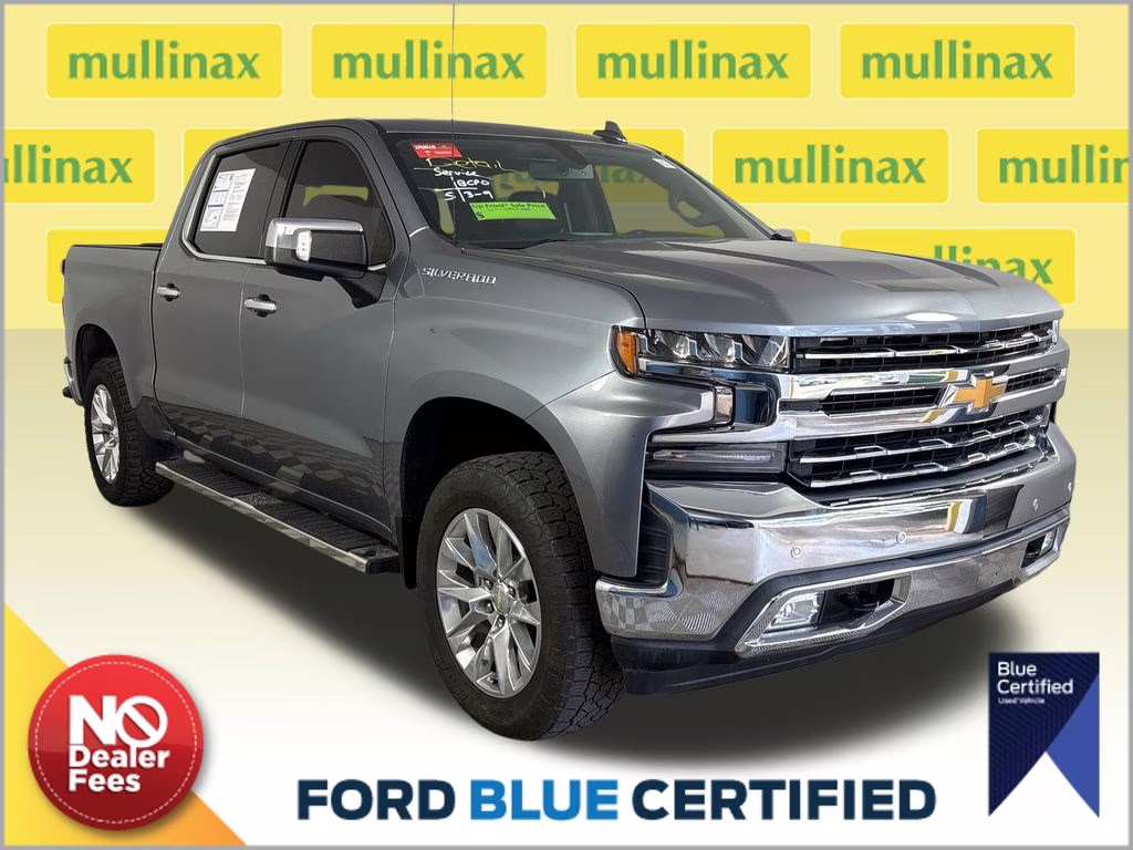 2020 Satin Steel Metallic Chevrolet Silverado 1500 LTZ RWD Truck