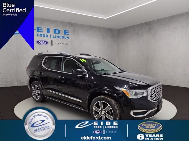 2019 Ebony Twilight Metallic GMC Acadia Denali AWD SUV