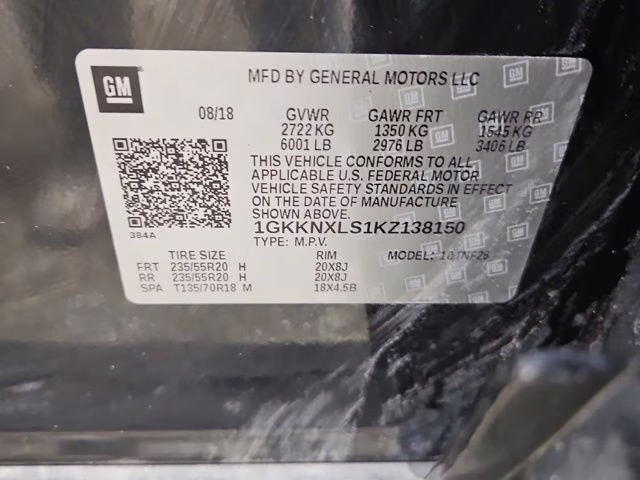 2019 Ebony Twilight Metallic GMC Acadia Denali AWD SUV