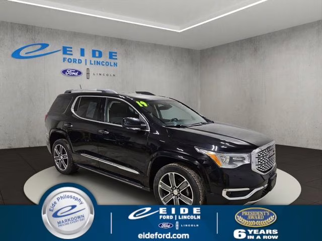 2019 Ebony Twilight Metallic GMC Acadia Denali AWD SUV
