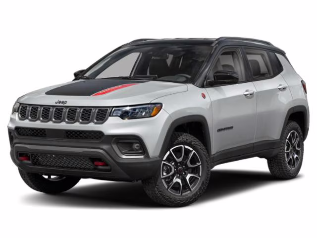 2023 Billet Silver Metallic Clearcoat Jeep Compass Trailhawk 4X4 SUV