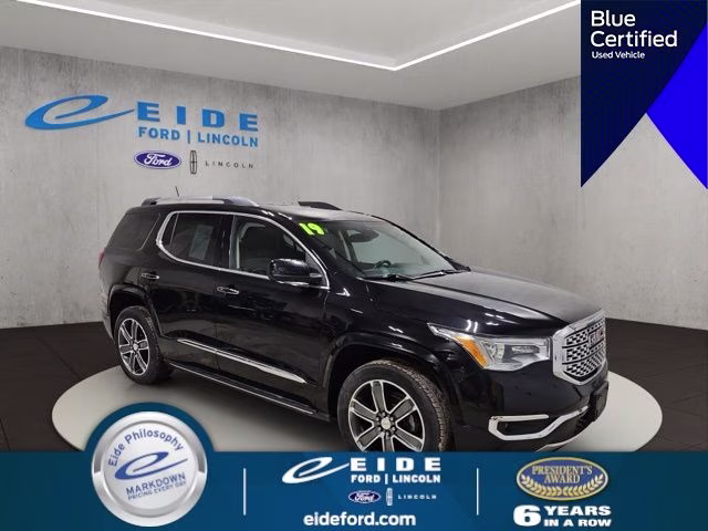 2019 Ebony Twilight Metallic GMC Acadia Denali AWD SUV