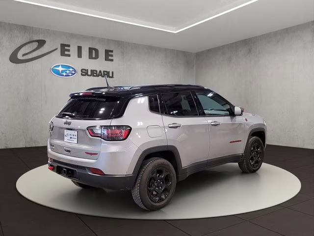 2023 Billet Silver Metallic Clearcoat Jeep Compass Trailhawk 4X4 SUV