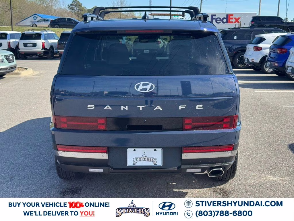 2026 Atlantis Blue Hyundai Santa Fe Limited FWD SUV