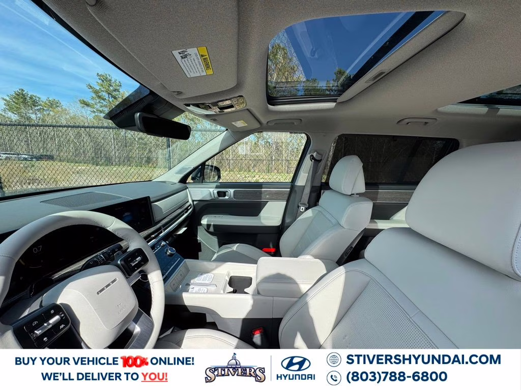 2026 Atlantis Blue Hyundai Santa Fe Limited FWD SUV