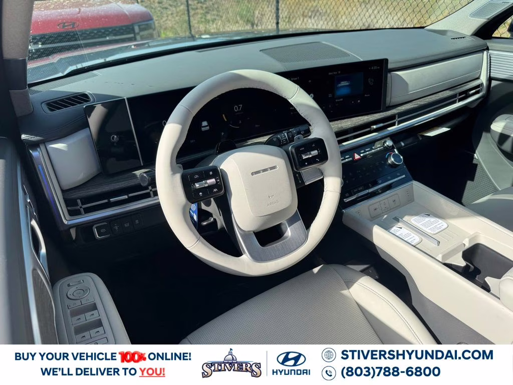 2026 Atlantis Blue Hyundai Santa Fe Limited FWD SUV