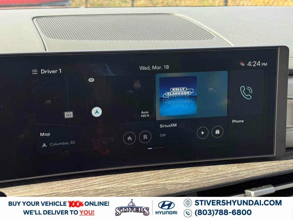 2026 Atlantis Blue Hyundai Santa Fe Limited FWD SUV