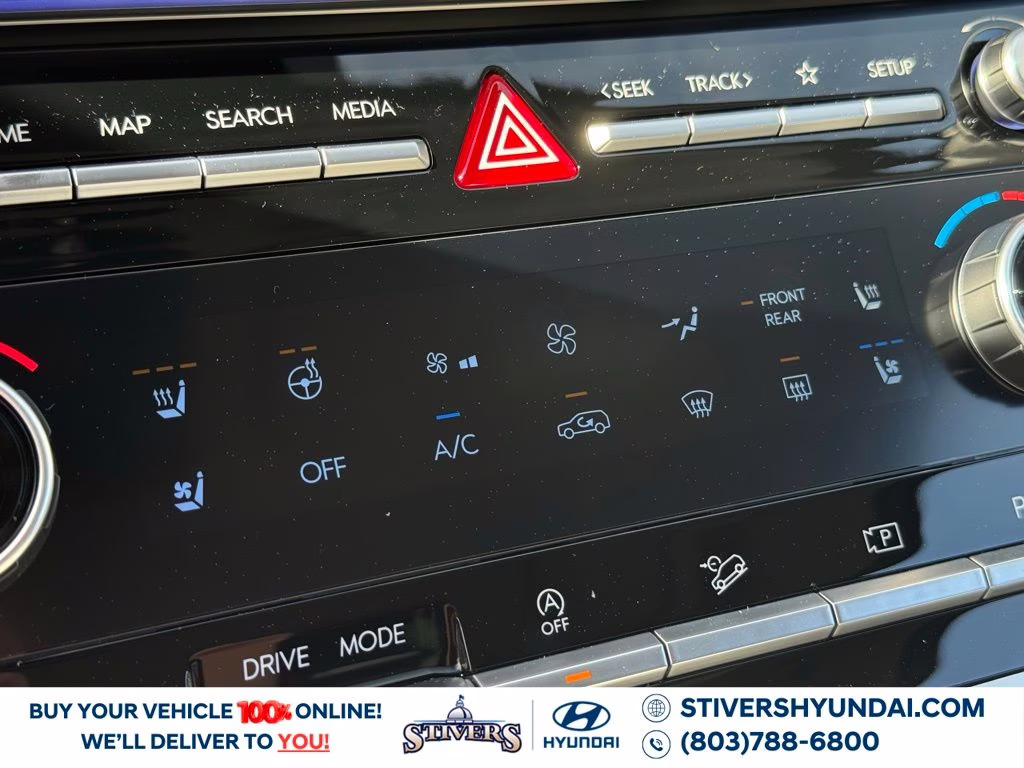 2026 Atlantis Blue Hyundai Santa Fe Limited FWD SUV