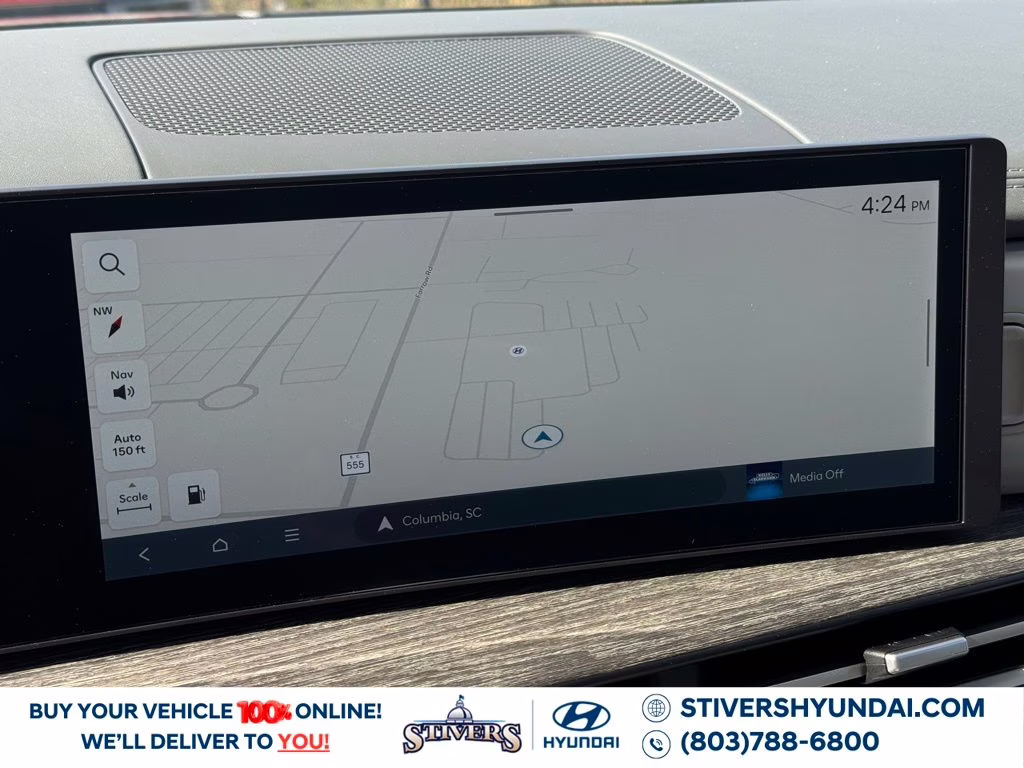 2026 Atlantis Blue Hyundai Santa Fe Limited FWD SUV