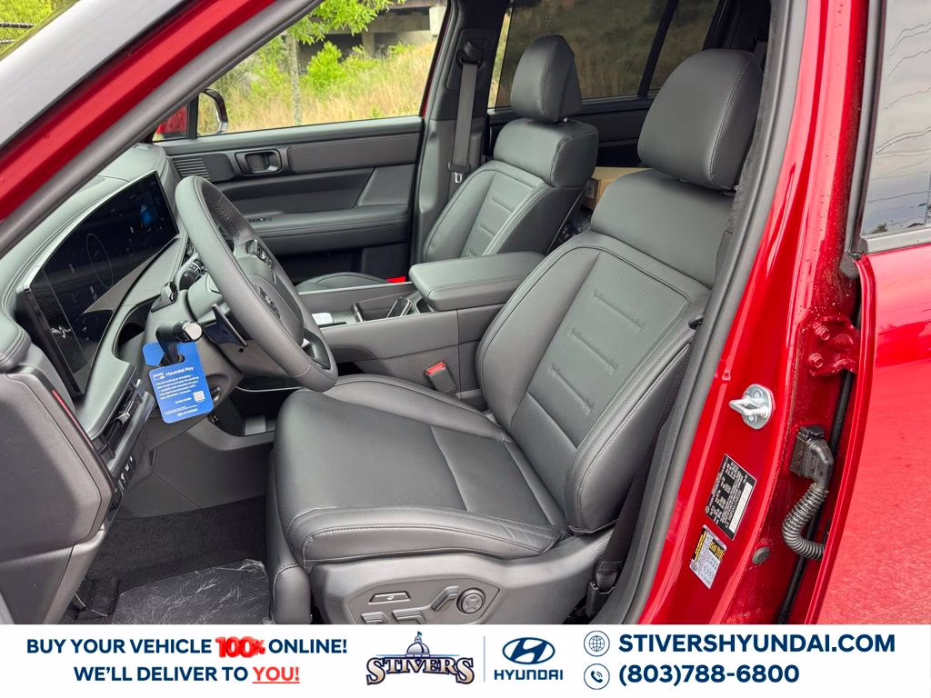 2026 Ultimate Red Hyundai Santa Fe Calligraphy AWD SUV