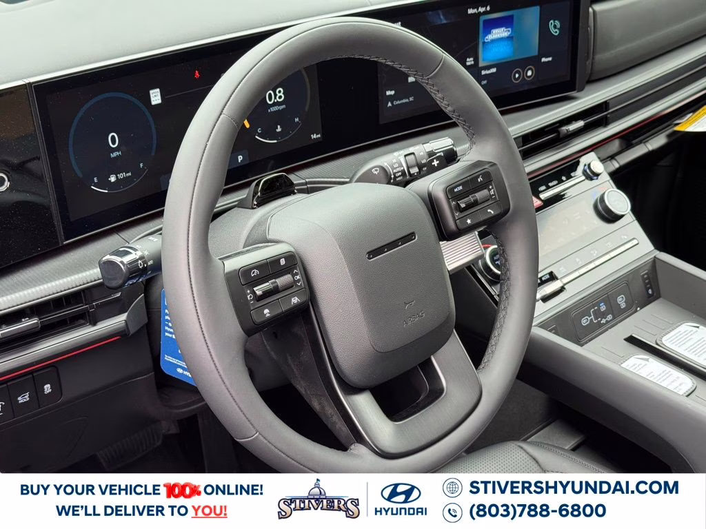 2026 Ultimate Red Hyundai Santa Fe Calligraphy AWD SUV