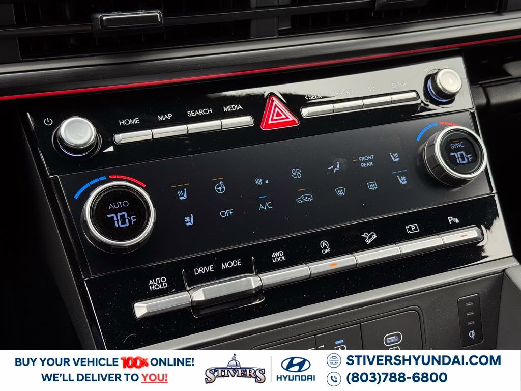 2026 Ultimate Red Hyundai Santa Fe Calligraphy AWD SUV