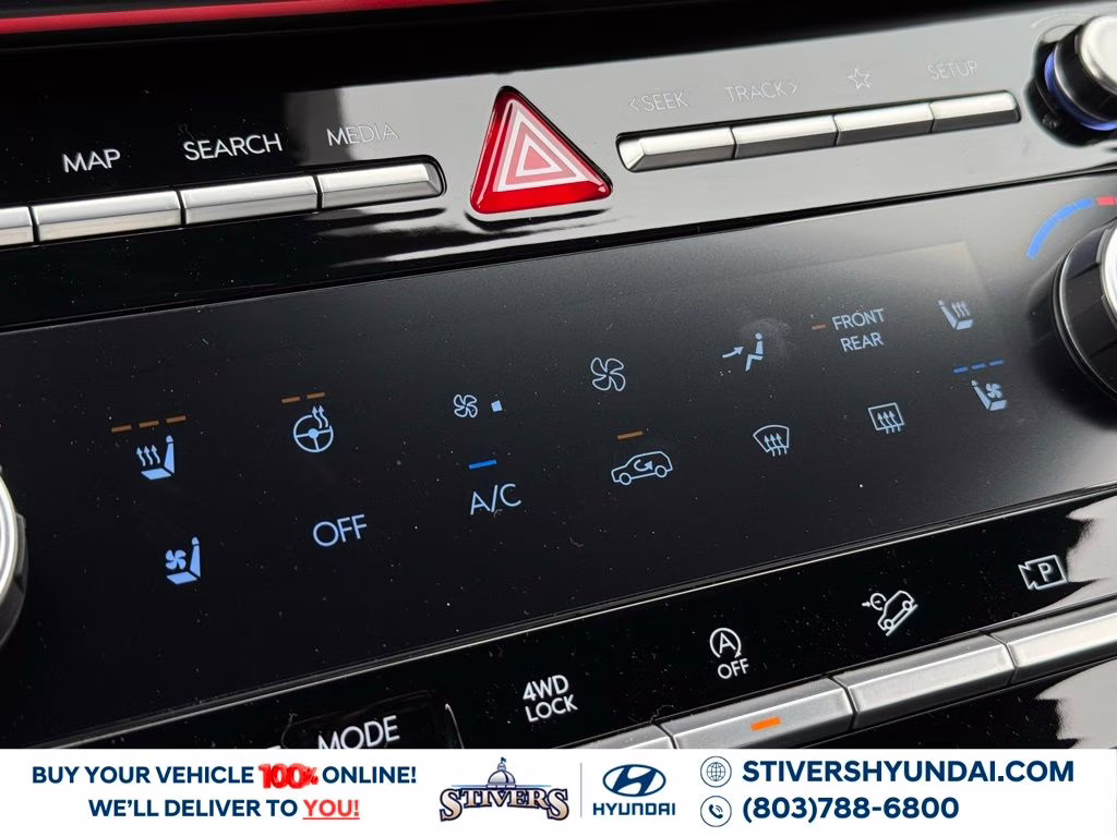 2026 Ultimate Red Hyundai Santa Fe Calligraphy AWD SUV