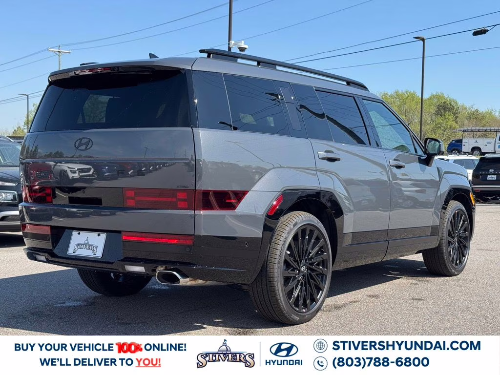 2026 Ecotronic Gray Hyundai Santa Fe Calligraphy AWD SUV