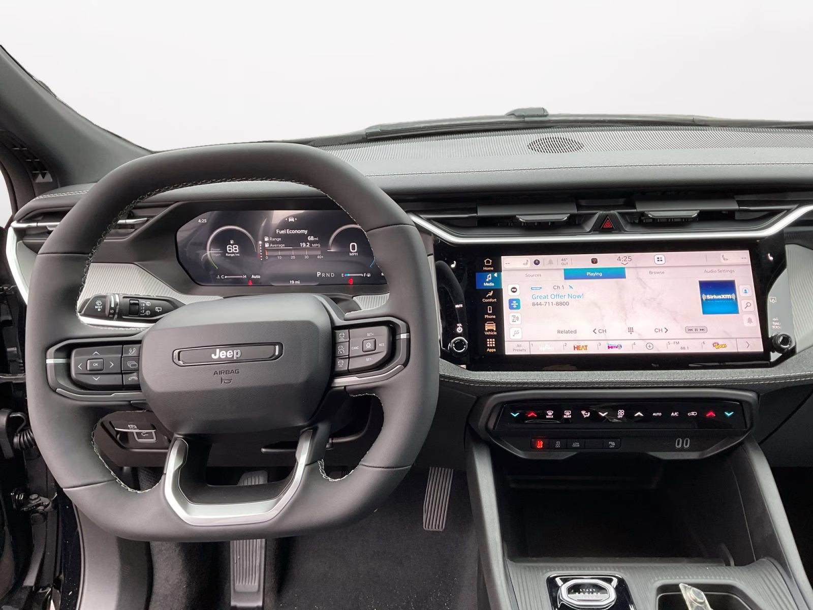 2026 Diamond Black Crystal Pearlcoat Jeep Cherokee Laredo 4X4 SUV