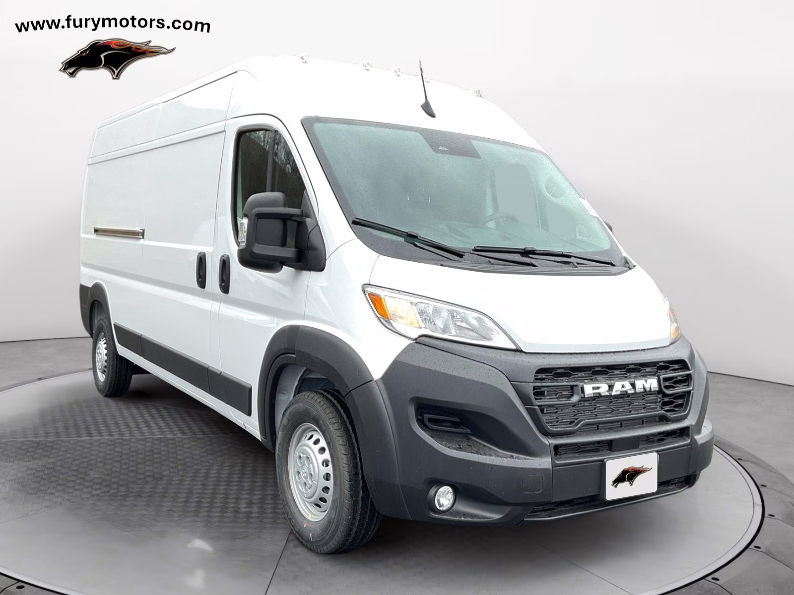 2026 Bright White Clearcoat Ram ProMaster 2500 High Roof FWD Van