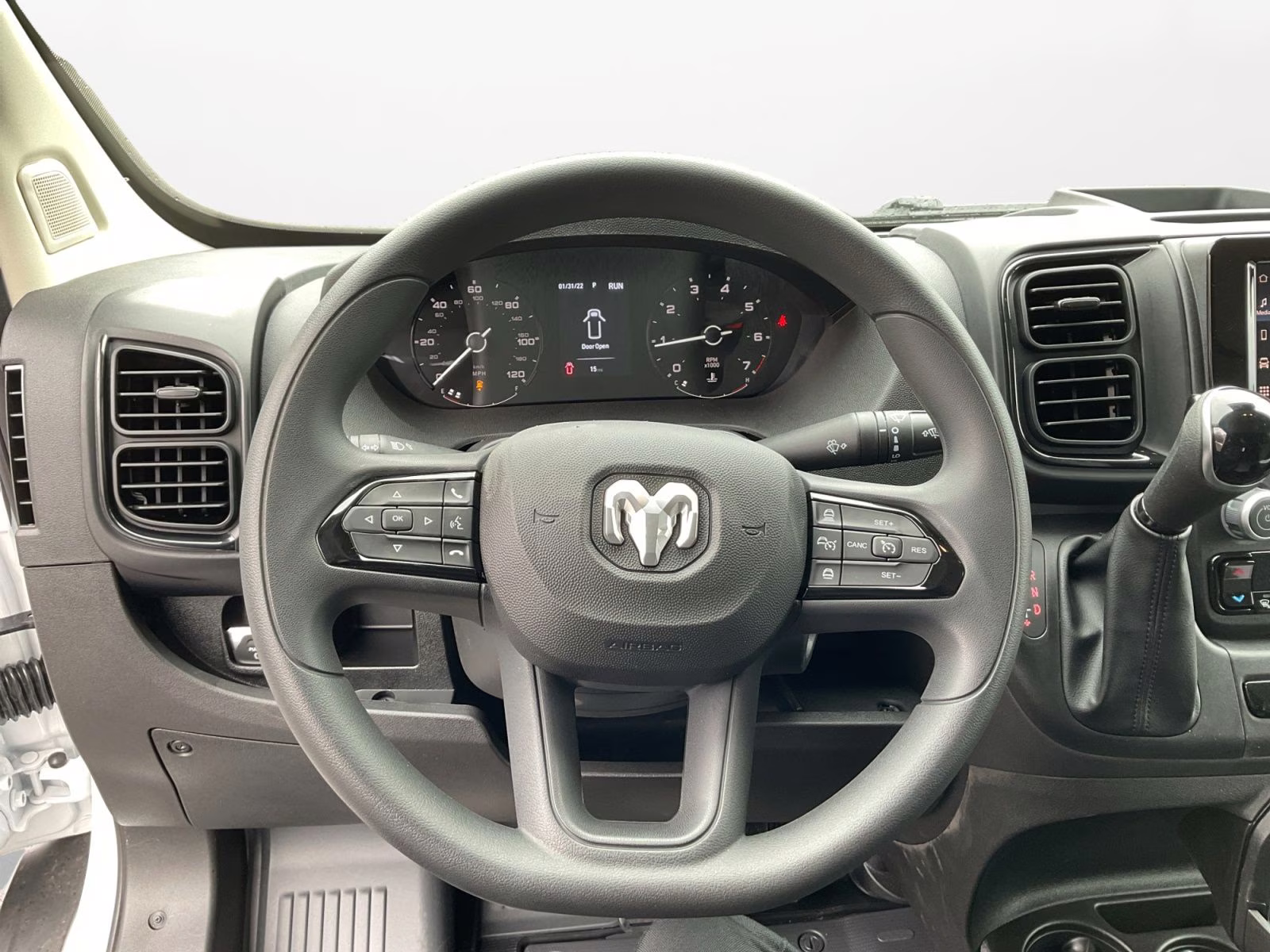 2026 Bright White Clearcoat Ram ProMaster 2500 High Roof FWD Van