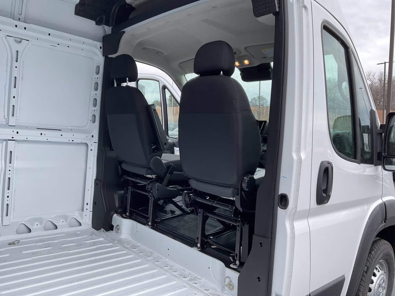 2026 Bright White Clearcoat Ram ProMaster 2500 High Roof FWD Van