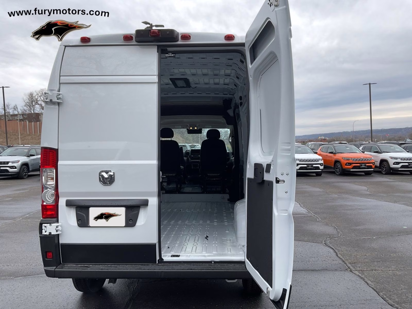 2026 Bright White Clearcoat Ram ProMaster 2500 High Roof FWD Van