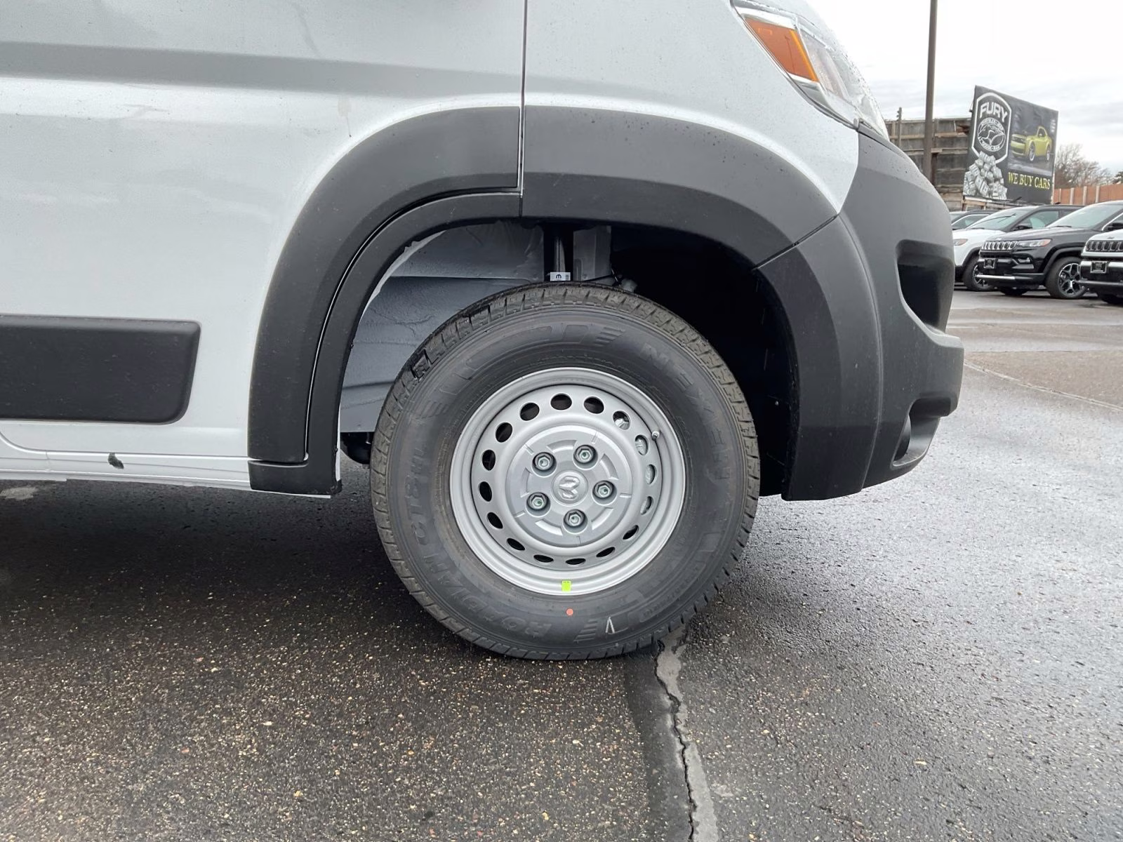 2026 Bright White Clearcoat Ram ProMaster 2500 High Roof FWD Van