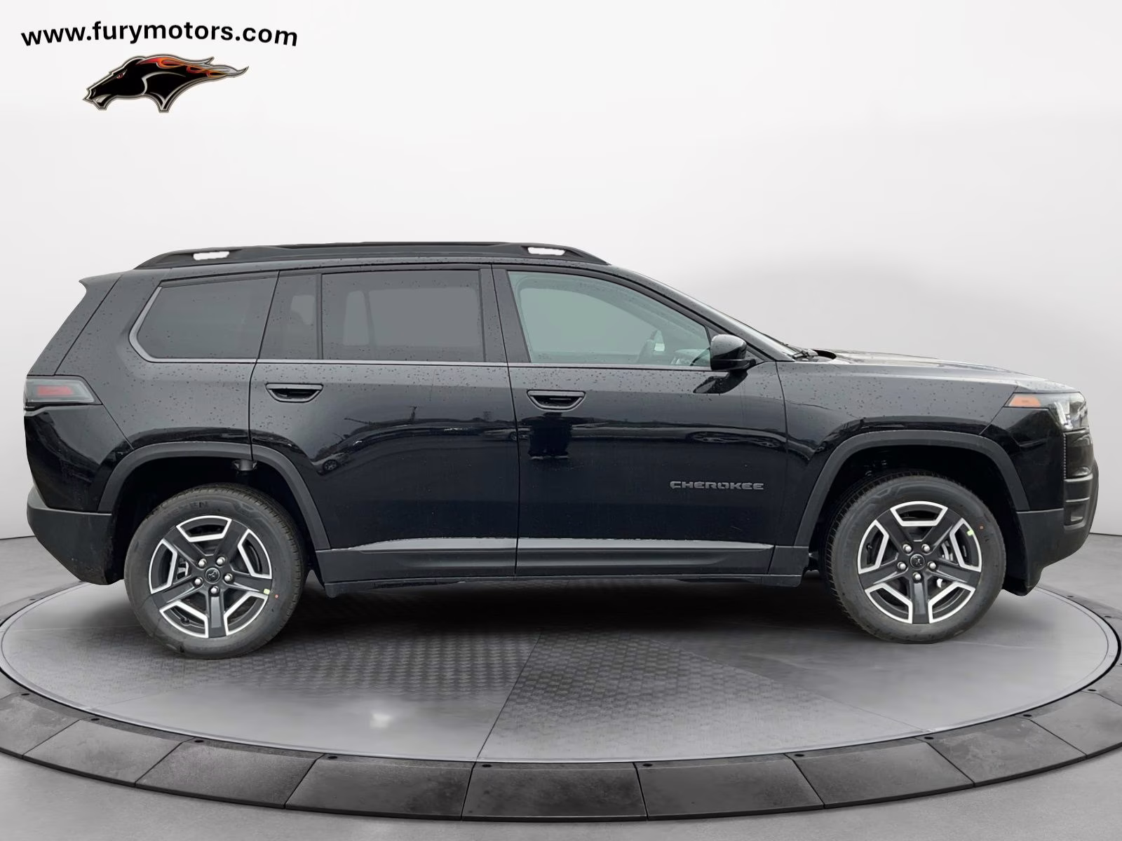 2026 Diamond Black Crystal Pearlcoat Jeep Cherokee Laredo 4X4 SUV