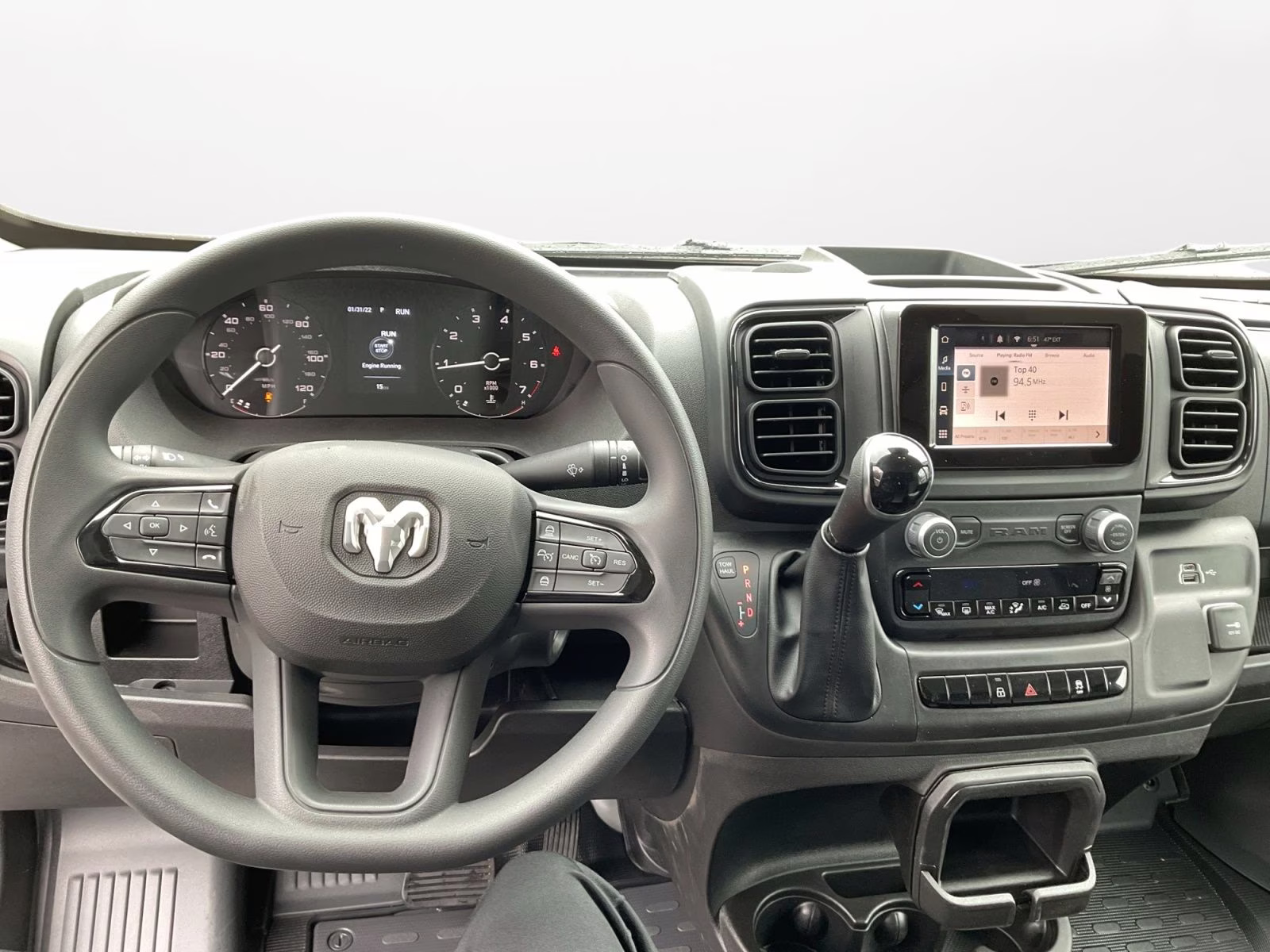 2026 Bright White Clearcoat Ram ProMaster 2500 High Roof FWD Van