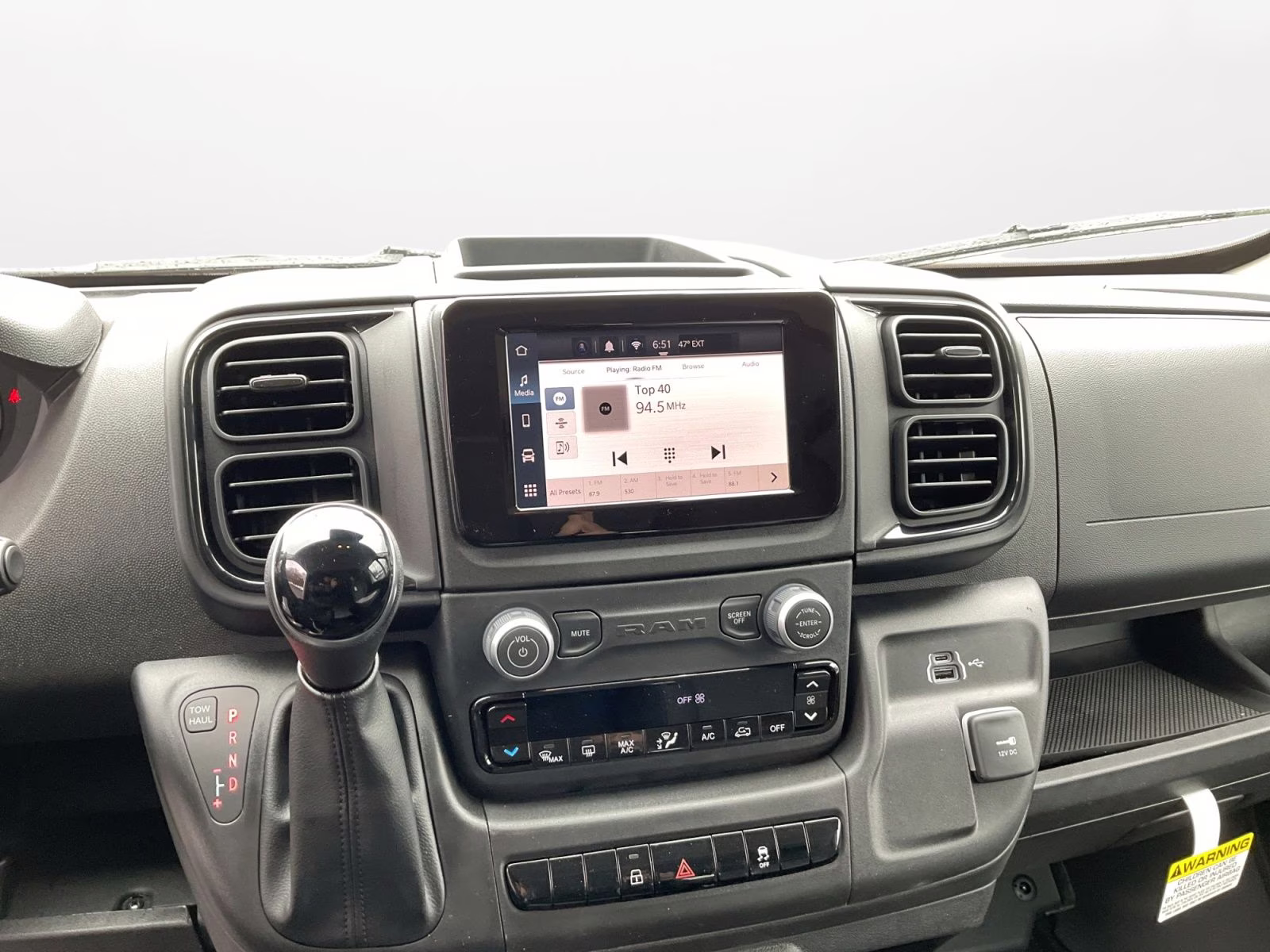 2026 Bright White Clearcoat Ram ProMaster 2500 High Roof FWD Van