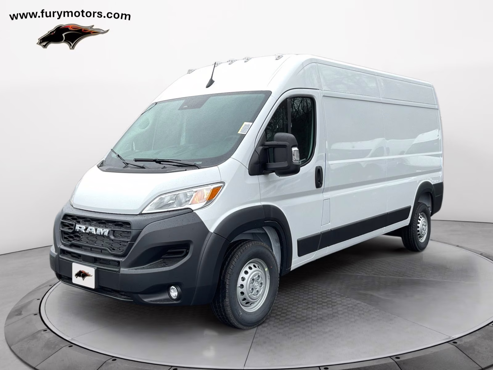 2026 Bright White Clearcoat Ram ProMaster 2500 High Roof FWD Van