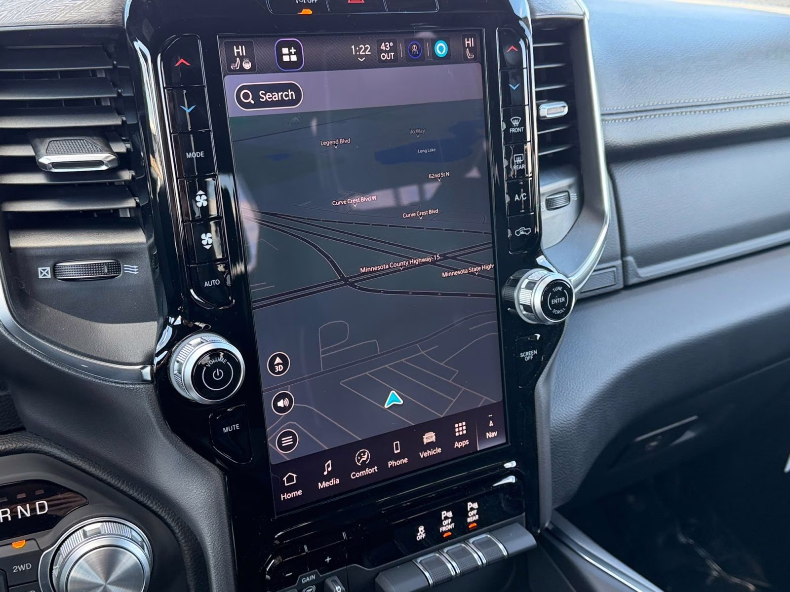 2026 Granite Crystal Metallic Clearcoat Ram 1500 Laramie 4X4 Truck