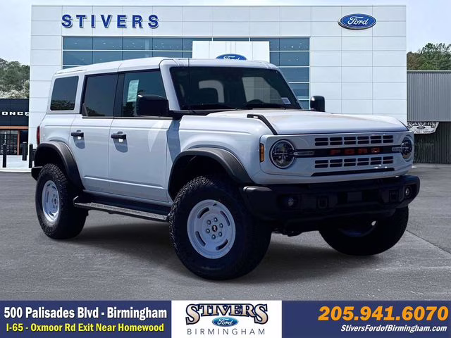 2026 Oxford White Ford Bronco Heritage Edition 4X4 SUV