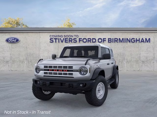 2026 Avalanche Gray Ford Bronco Heritage Edition 4X4 SUV