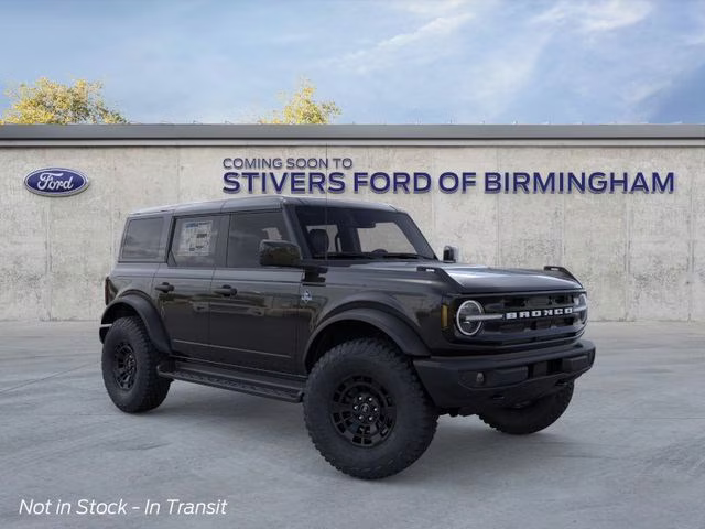 2026 Shadow Black Ford Bronco Outer Banks 4X4 SUV