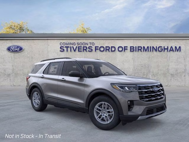 2026 Carbonized Gray Metallic Ford Explorer Active RWD SUV