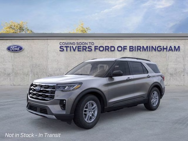 2026 Carbonized Gray Metallic Ford Explorer Active RWD SUV