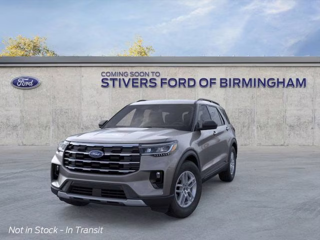 2026 Carbonized Gray Metallic Ford Explorer Active RWD SUV