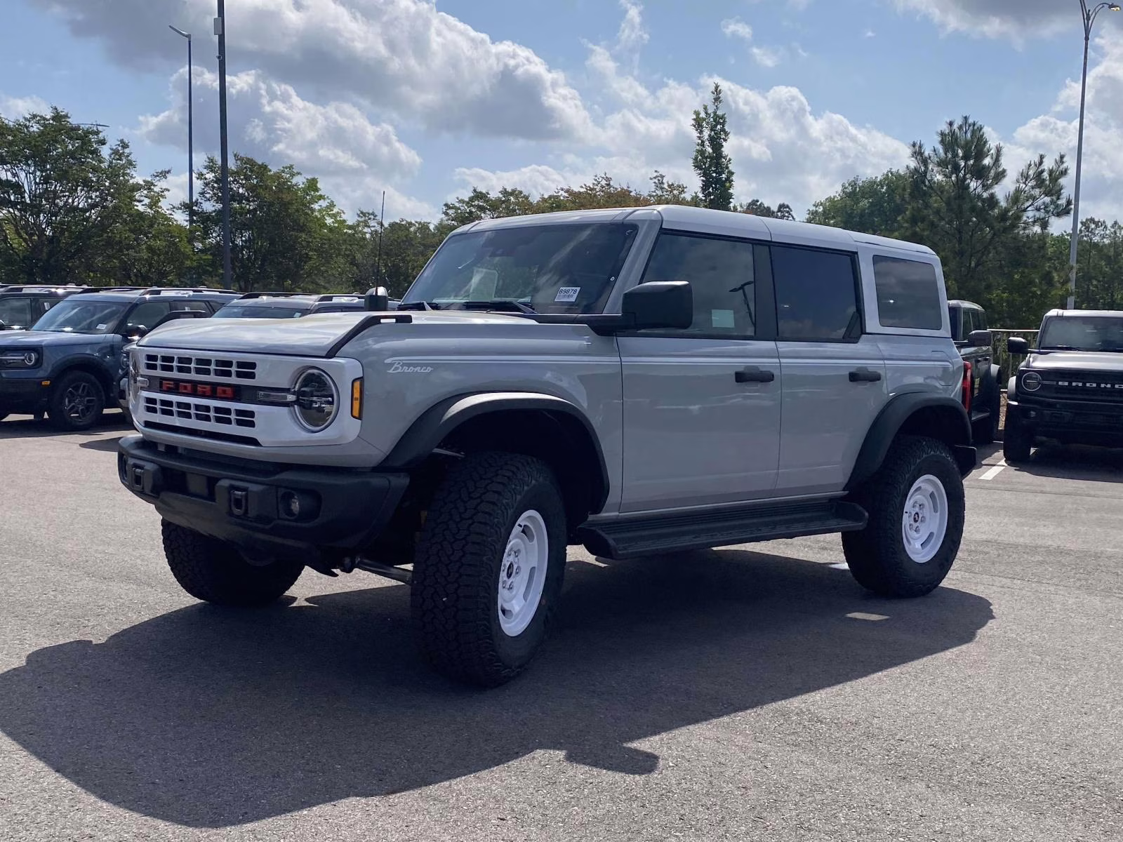 2026 Avalanche Gray Ford Bronco Heritage Edition 4X4 SUV