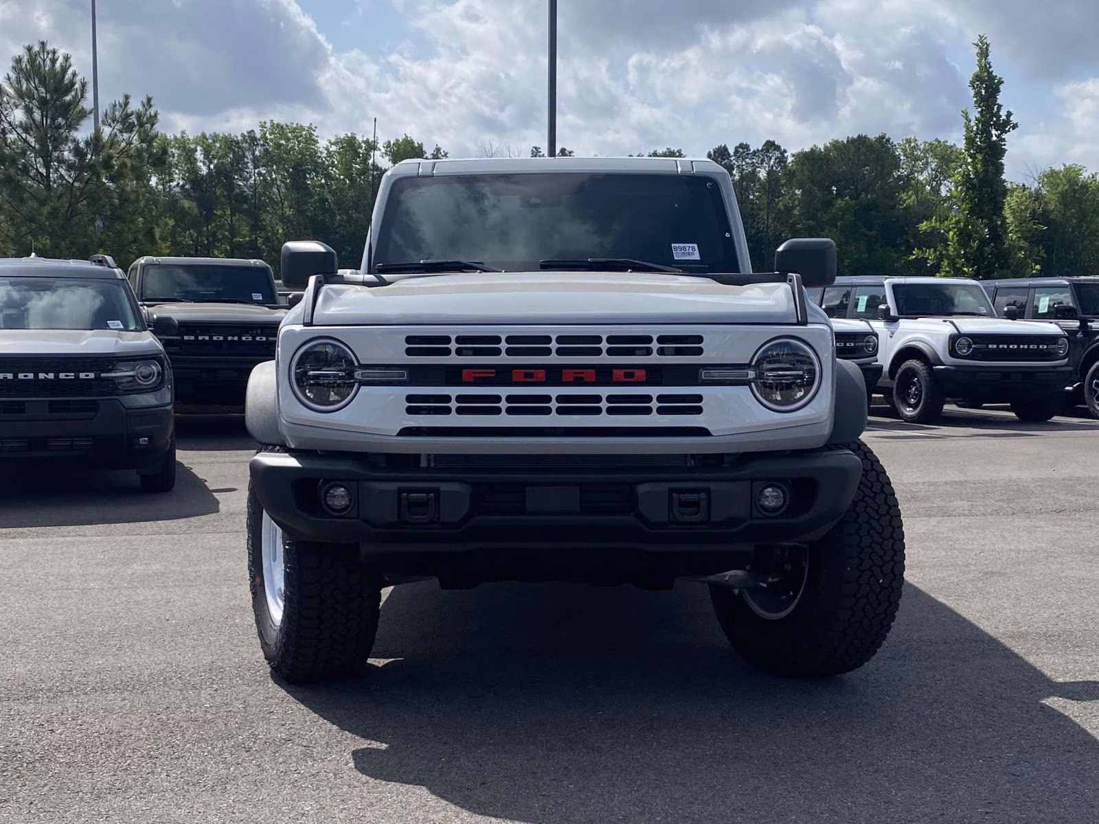 2026 Avalanche Gray Ford Bronco Heritage Edition 4X4 SUV
