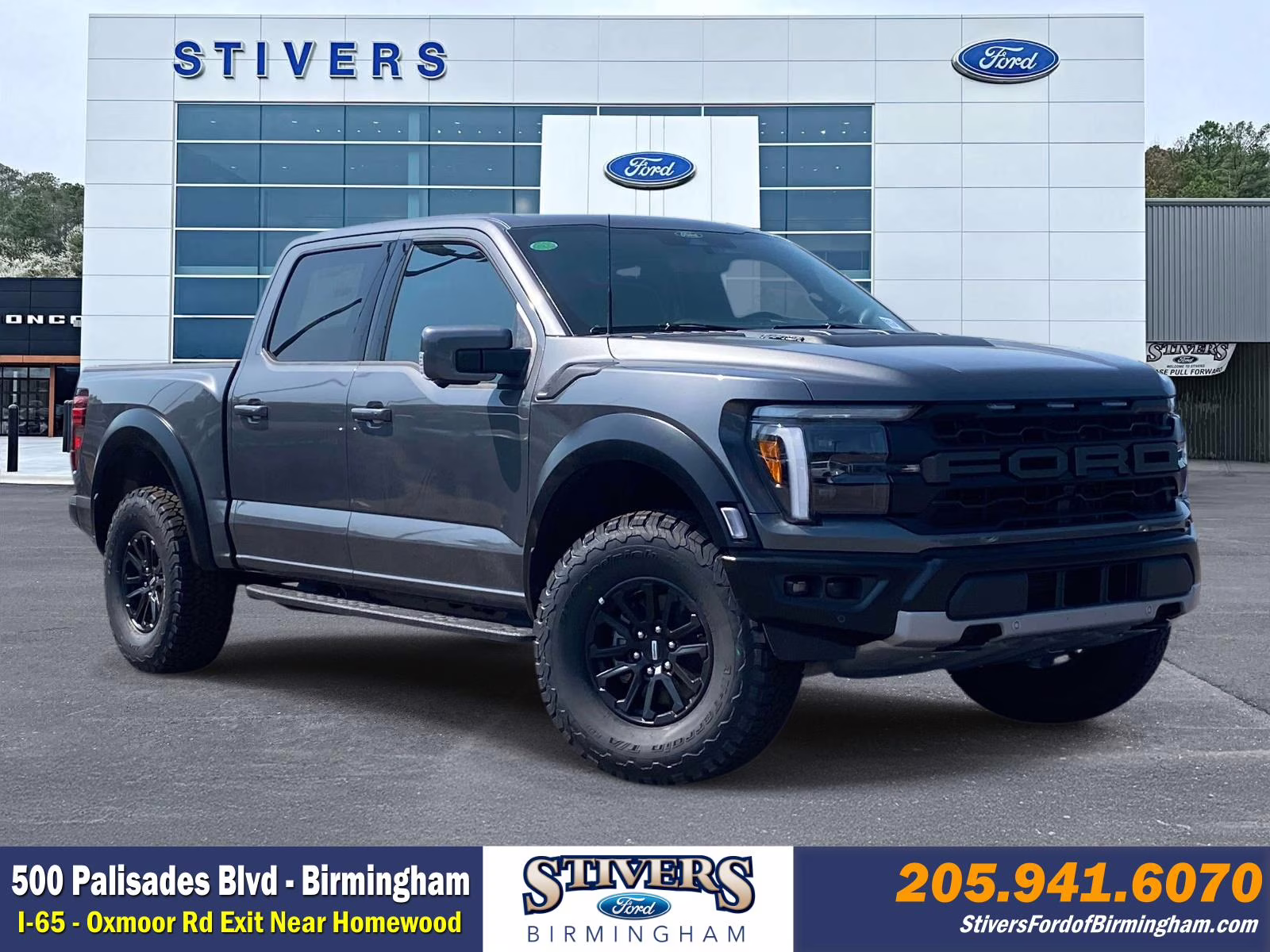 2026 Carbonized Gray Metallic Ford F-150 Raptor 4X4 Truck