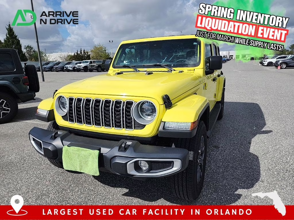 2024 Sarge Green Clearcoat Jeep Wrangler Sahara 4X4 SUV