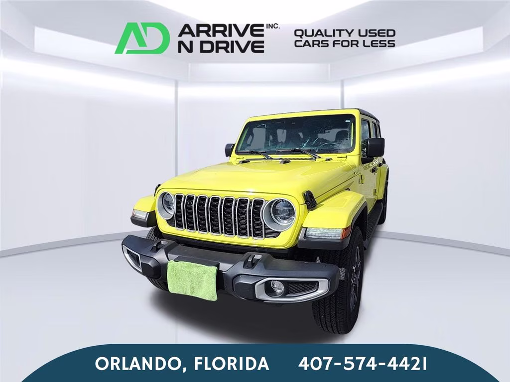 2024 Sarge Green Clearcoat Jeep Wrangler Sahara 4X4 SUV