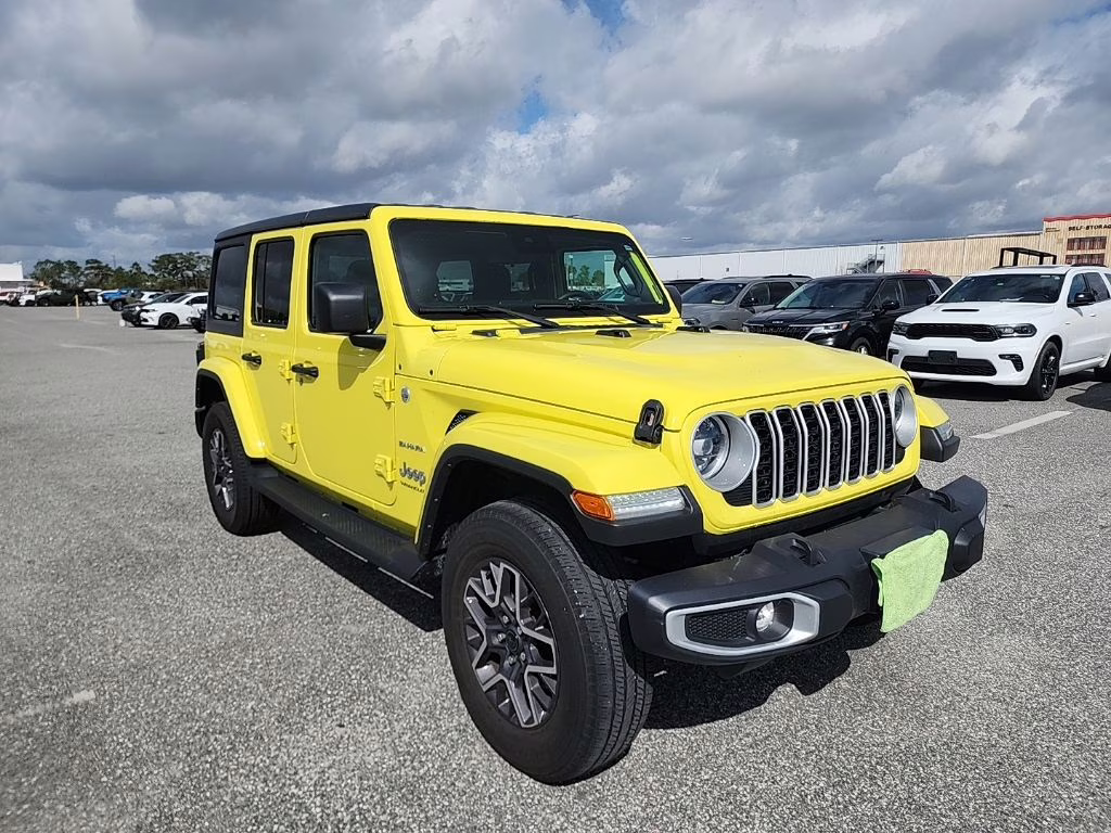 2024 Sarge Green Clearcoat Jeep Wrangler Sahara 4X4 SUV