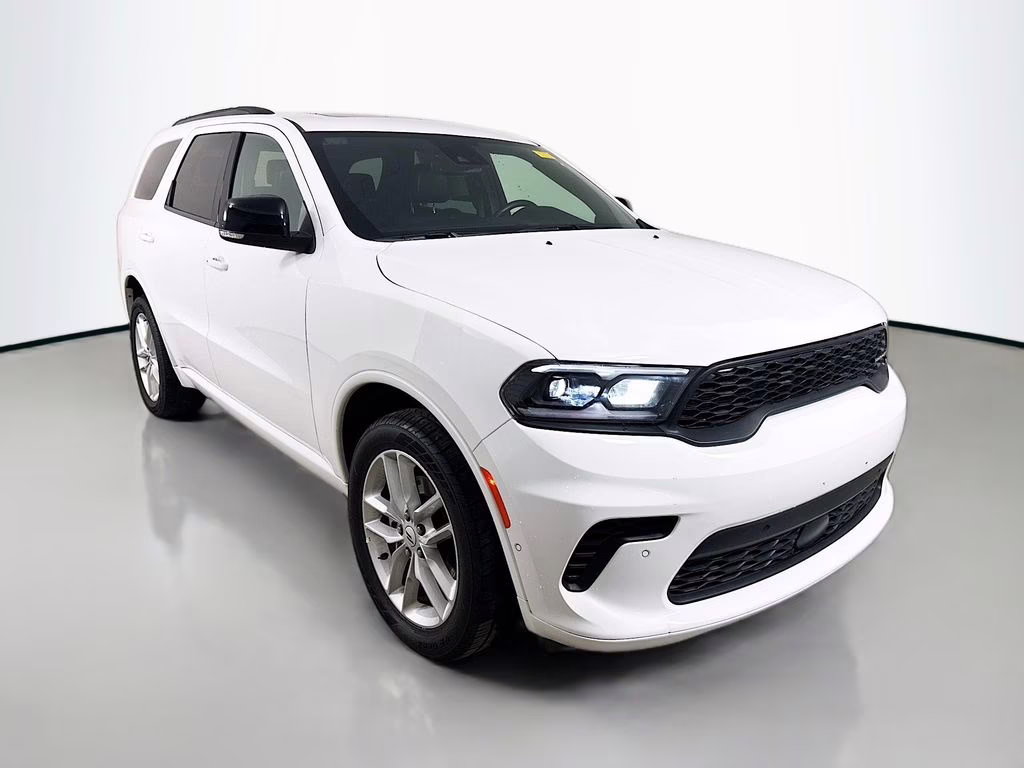 2025 White Knuckle Clearcoat Dodge Durango GT Plus AWD SUV